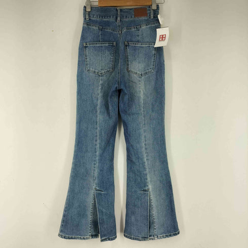 フーズフーチコ whos who Chico 裾スリットフレア デニムパンツ レディース JPN:S